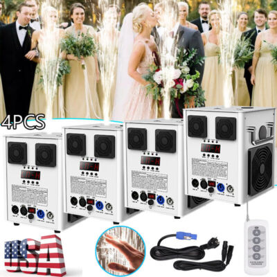 700W Cold Spark Machine Firework Stage Effect Machine DMX Wedding Party DJ Event