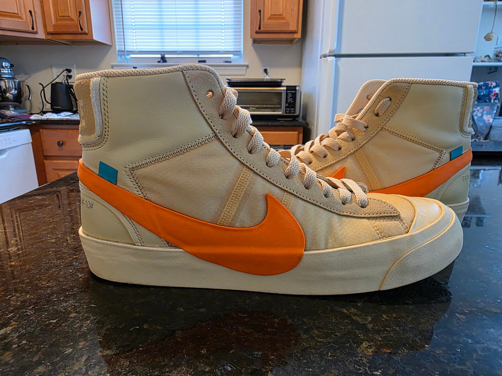 OFF WHITE X NIKE Nike Off White x Blazer Mid All Hallows Eve taglia 10