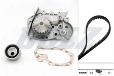 Dolz KD001 Water Pump & Timing Belt Set for Renault