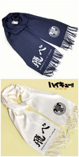 Haikyuu  Neckerchief Scarf Warm Scarves Neck Gaiter Neckpiece Muffler Collect