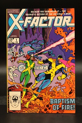 X-Factor (1986) #1 Walt Simonson Cover Jackson Guice Art Bob Layton VF+