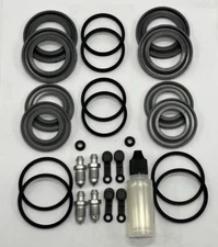 Fits 2002-08 350Z Brembo front caliper rebuild kit (x2) 143.03004 Silicone boots