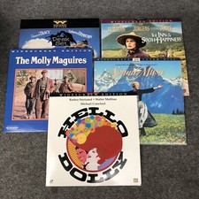 Lot Of 5 Musicals  Classic Movies On 12  Laserdiscs Hello Dolly Sound Of Music