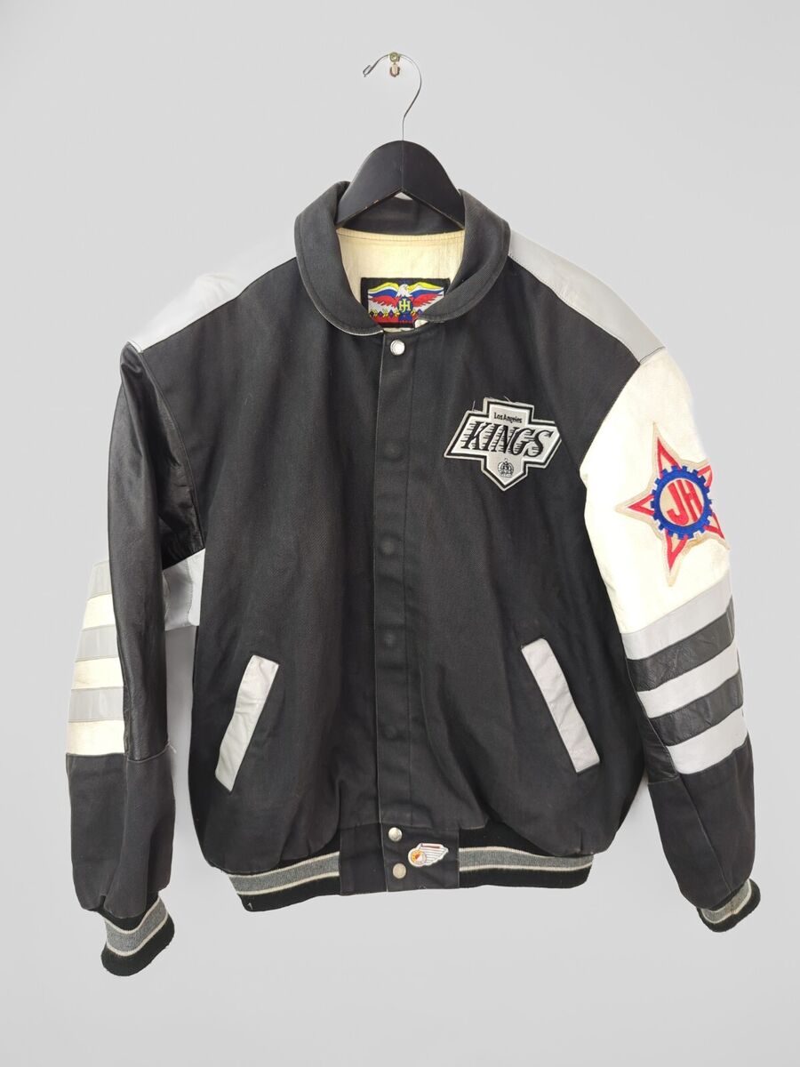 VTG 1990s JEFF HAMILTON x LOS ANGELES KINGS Mens Sz L Jacket VTG 1990s JEFF HAMILTON x LOS ANGELES KINGS Mens Sz L Jacket