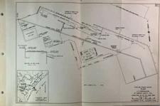 1946 Army Engineer Project Map Blueprint River Harbor Plant Corpus Christi Texas