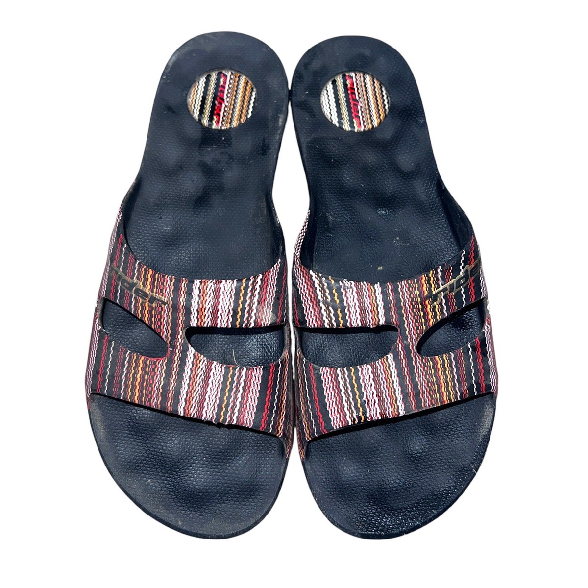 Grendene Rider Slides Sandals Women's Size 10 Tribal Brown