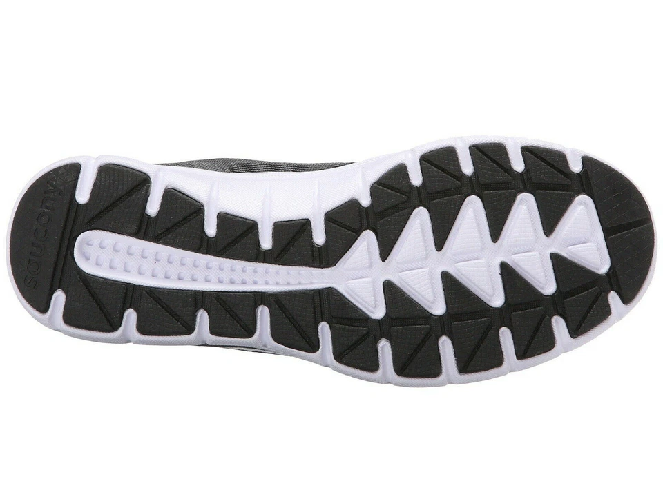 Zapatos para correr Saucony ideales de rejilla para mujer, S15269-1, gris/blanco, talla US 6 Foto 4 de 4