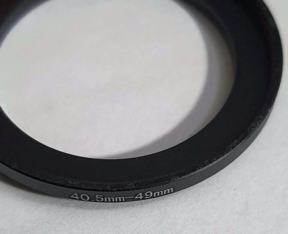 40.5-49mm Step-Up Lens Filter Metal Adapter Ring 40.5mm-49mm 40.5-49 40.5mm-49 - Image 2 of 4