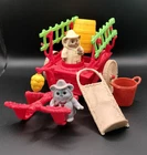 Ewok Fire Cart Star Wars 1984 Vintage Kenner Buckets Ladders Toy Lot SW 15