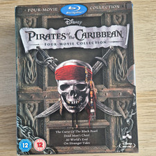 Disney Pirates of the Caribbean Four-Movie Collection Blu-ray Box Set Bonus Disc