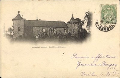 Postcard Avesnes Pas de Calais, Le Chateau de Coutan - 2999639