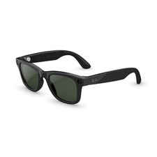 NEW Ray-Ban Meta Wayfarer Gen 2 , Shiny Black / Transitions  Green RW4012