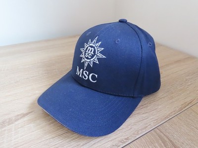 NEU - MSC Cruises Baseball Cap (blau) 100% Bio-Baumwolle, Versand Memorabilia