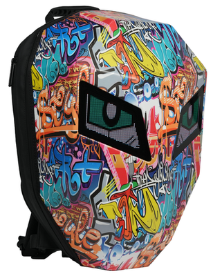 DABASHAN LED Motorcycle Backpack for Men With DIY  display picture 3