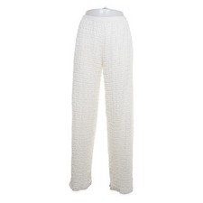 Zara, Palazzohose, Größe: S, Weiß, Damen #iqL