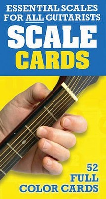 Scale Cards for Guitar 52 Full Color Cards Scales & Arpeggios Chords Tab