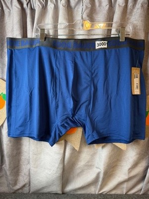 Eddie Bauer Boxer Briefs Micro Mesh Contoured Pouch Blue Poly/Spandex 3XL