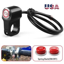 7/8 Motorcycle ATV Handlebar Control Start Sw...