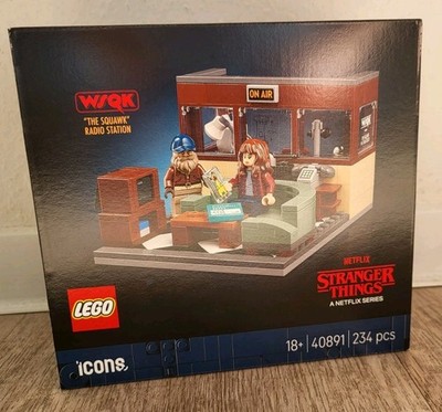 Lego Icons - Stranger Things: WSQK Radio Station (40891) NEU & OVP