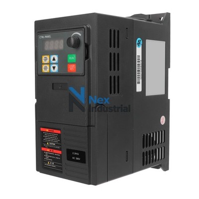 2.2kw 5.8A Variable Frequency Drive VFD Vector Controller 3Phase 380 440V 0 440V