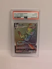 2021 POKEMON SWORD & SHIELD FUSION STRIKE SECRET #268 FULL ART/MEW VMAX PSA 10