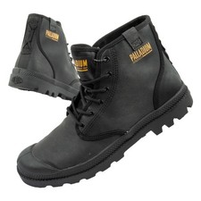 Palladium Pampa Hi Coated sneaker da uomo scarpe da mezza stagione alte nere