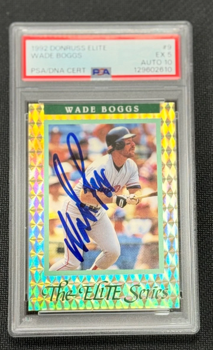 Donruss Wade Boggs Baseball Serial Numbered Sports Trading Cards