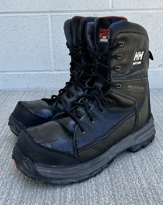 Helly Hansen 8'' Work Boots Composite Toe & Plate Waterproof Insulated 11 US