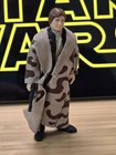 Vintage Star Wars Kenner 1983 Han Solo Trench Coat Endor 100% Complete Figure