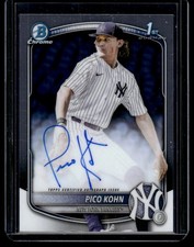 PICO KOHN 2025 BOWMAN DRAFT CHROME PROSPECT #CPA-PKO AUTO
