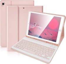 Bluetooth Keyboard Case for iPad 6th/5th Gen (2017-2018), iPad Pro 9.7, iPad Air