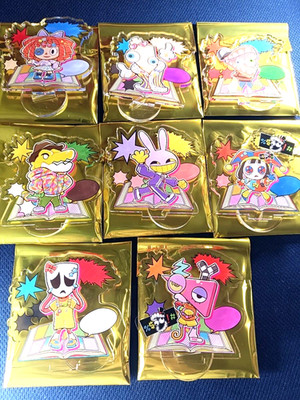 Amazing Digital Circus x Kinokuniya Acrylic Mini Stands Complete Set of 8 Japan