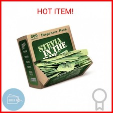 Stevia In The Raw Stevia Sweetener Packets, 200 Ct Box, 1 Pack, Zero Calorie Ste