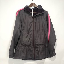 Lululemon The Drizz Rain Windbreaker Hoodie Jacket Multicolor Size 6