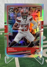 2020 Panini Donruss Optic Odell Beckham Jr. Silver Prizm Cleveland Browns