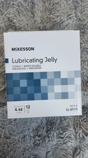 McKesson Lubricating Jelly Sterile 4 oz. Tube 12 per Box 16-8919
