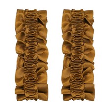 Armband Garter 2pcs Anti-Slip Sleeve Garter Shirt Sleeve Holder Coffee