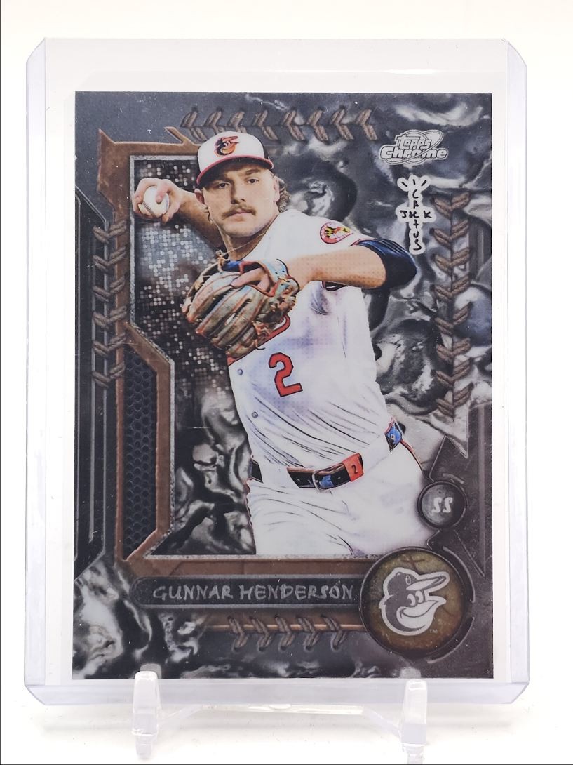 GUNNAR HENDERSON 2024 TOPPS COSMIC CHROME X CACTUS JACK ORIOLES #44 Q4247