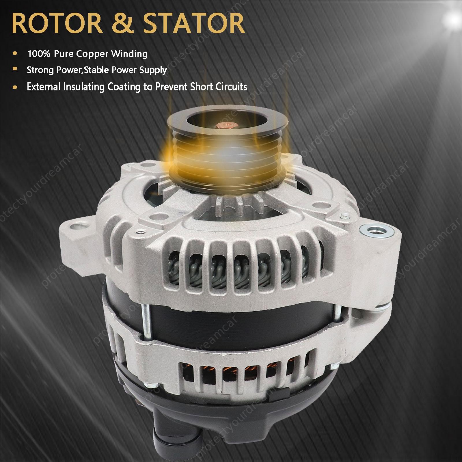 1X NEW 150AMP Alternator 104210-1621 Fit For Maserati GranTurismo 2008-2012