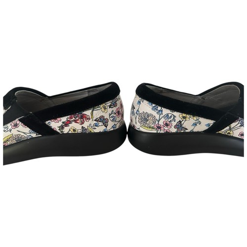 Alegria Clog Women 9.5 Emry Fine & Dandy Slip On Leather Arch Support Nursing - Picture 12 of 15