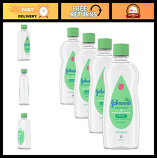 Aloe Vera  Vitamin E Baby Oil, 14 Fl Oz, Pack of 4 - Moisturizing Skin Care