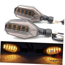 Universal 10mm Motorcycle 12 LED Turn Signal Lights Blinker Front Rear Blue2
