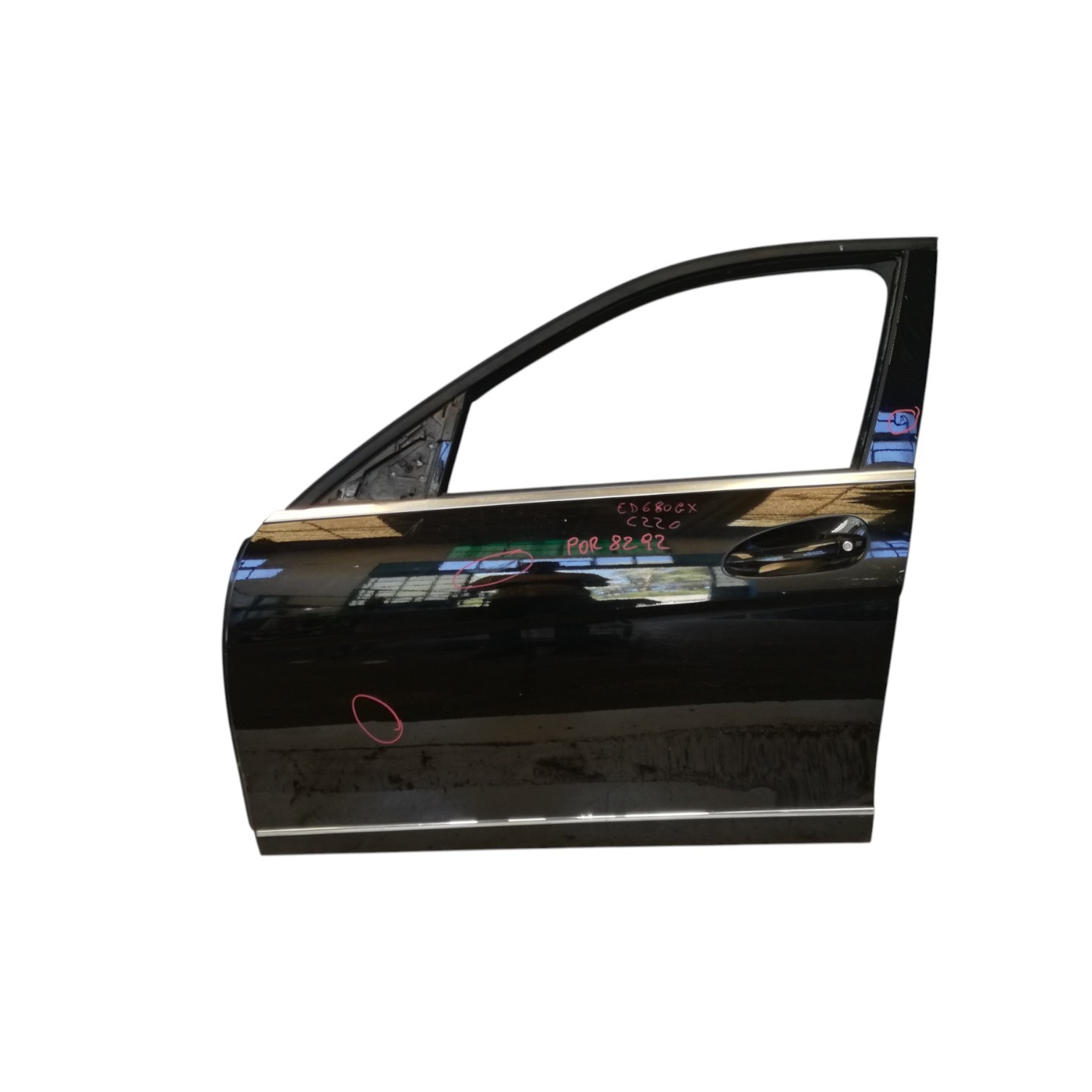 PORTA PORTIERA ANTERIORE SINISTRA MERCEDES CLASSE C 2007-2011 NERO 197 POR8292