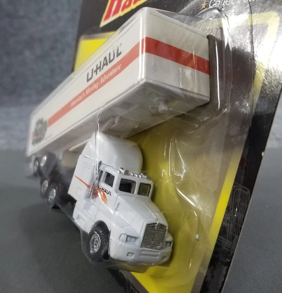 MAISTO HIGHWAY HAULERS KENWORTH SEMI UHAUL TRAILER MICHIGAN - Image 3 of 4