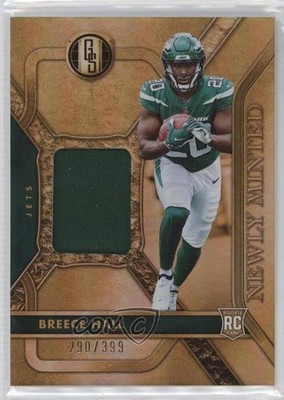 2022 Gold Standard Newly Minted Memorabilia /399 Breece Hall Rookie RC ni4