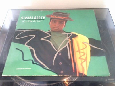 Steven Dante - Give It Up For Love - 12'' Vinyl (1986) *HEAR it HERE*