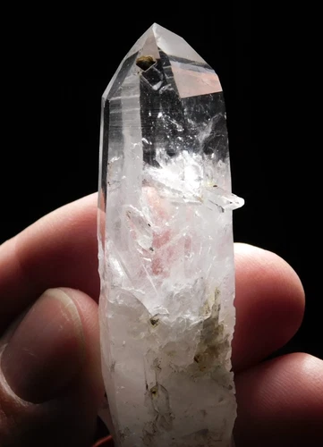 Long! Translucent Lemurian Quartz Crystal From Colombia 100% Natural 40.3gr