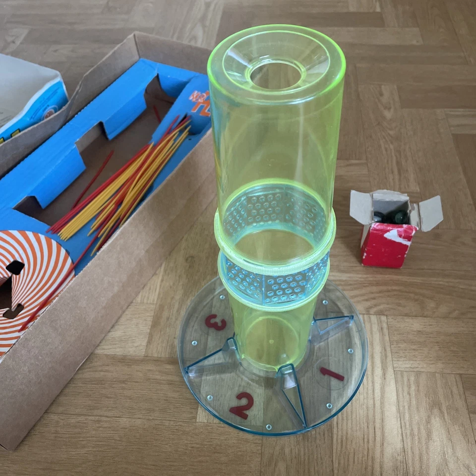 KerPlunk Family Game Complete Original Box Made in England Vintage 1967 Ideal - Image 4 of 4