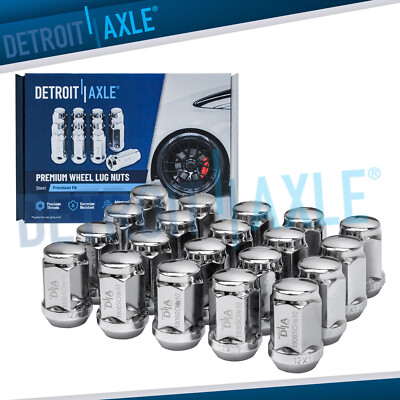 20pc Chrome 12x1.25 Wheel Lug Nuts for Subaru Impreza Outback