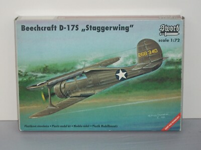Sword 1/72 Scale Beechcraft D-17S ''Staggerwing''